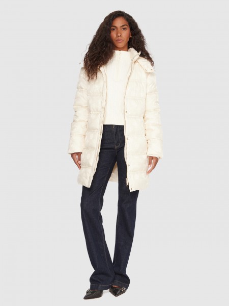 Jacket Woman Cream Guess