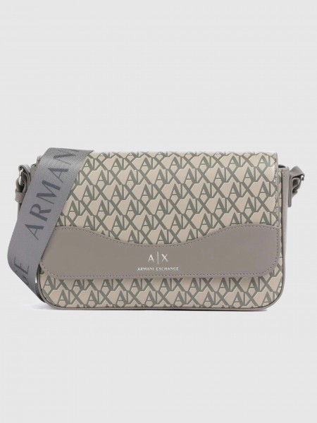 Shoulder Bags Woman Brown Armani Exchange