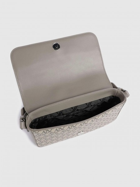 Shoulder Bags Woman Brown Armani Exchange