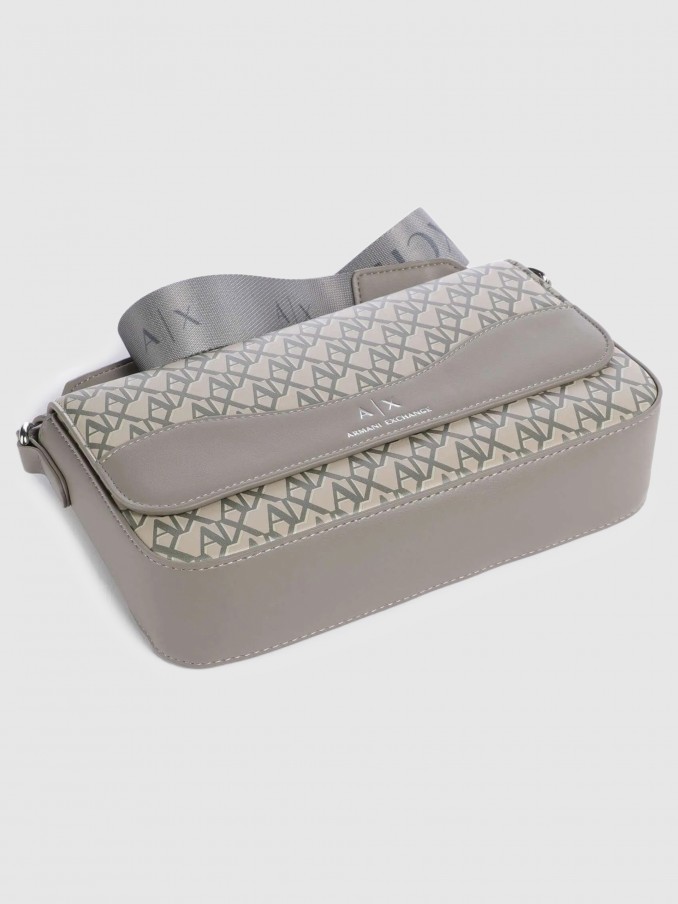 Shoulder Bags Woman Brown Armani Exchange