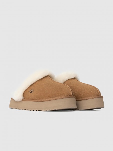 Chanclas Mujer Camello Ugg