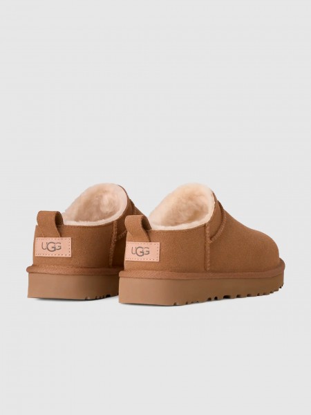 Chanclas Mujer Camello Ugg