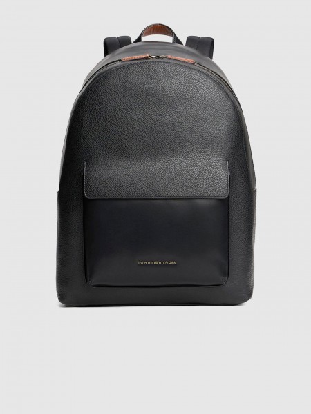 Mochila Hombre Negro Tommy Jeans
