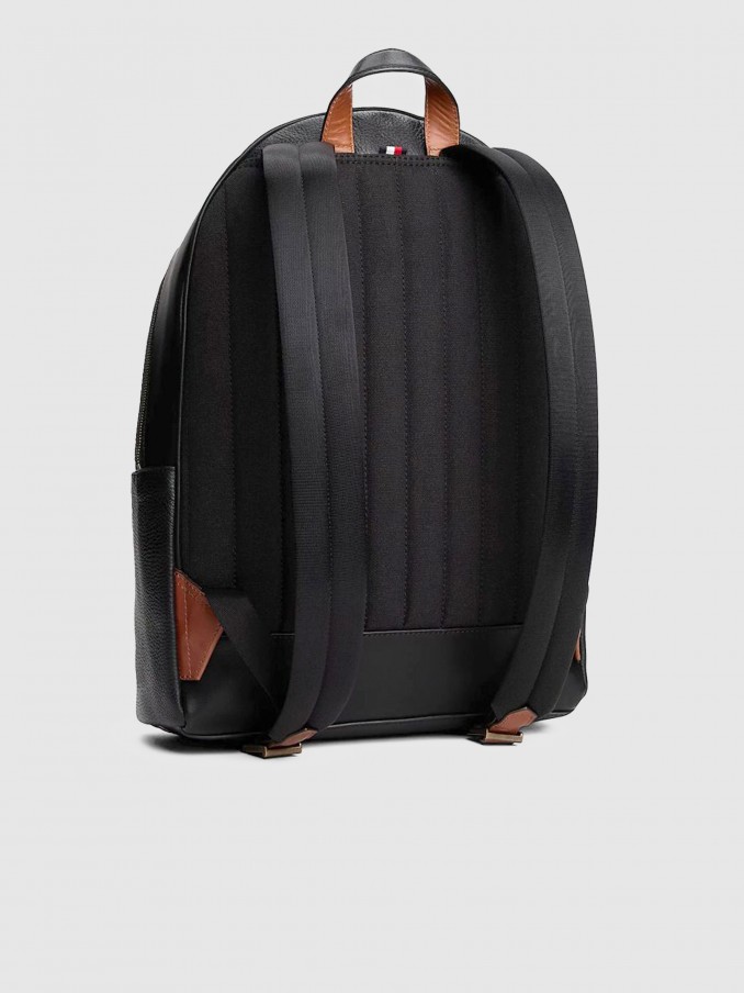 Mochila Hombre Negro Tommy Jeans