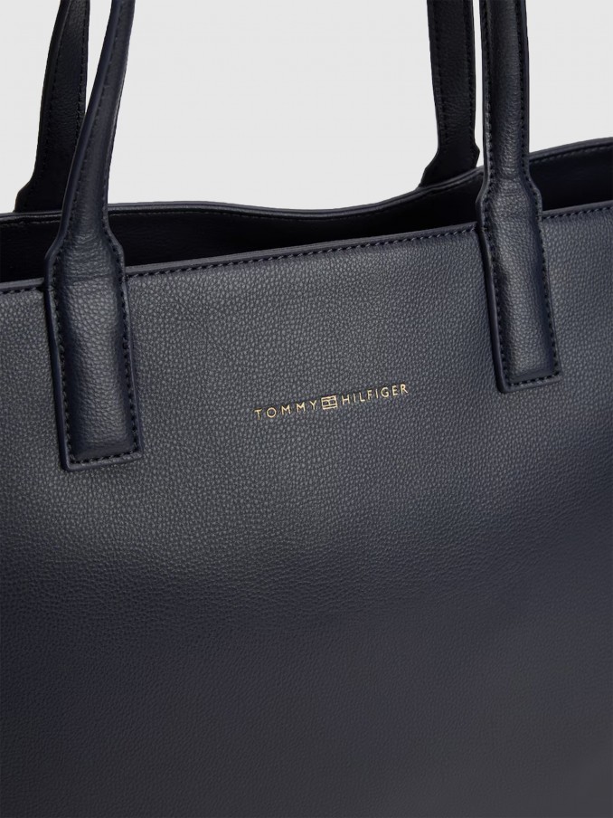 Bolsos de Mano Mujer Azul Marino Tommy Jeans