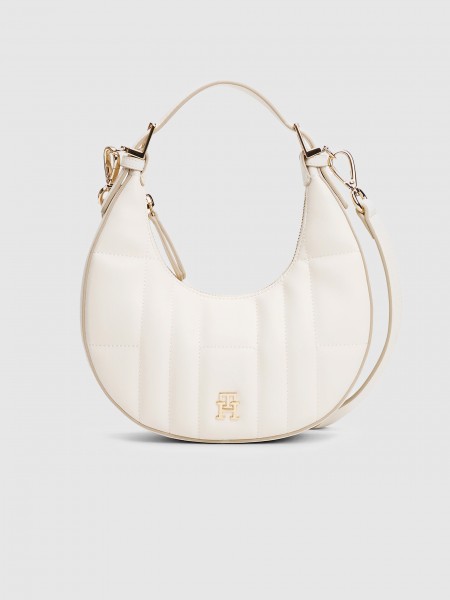 Shoulder Bags Woman Cream Tommy Jeans