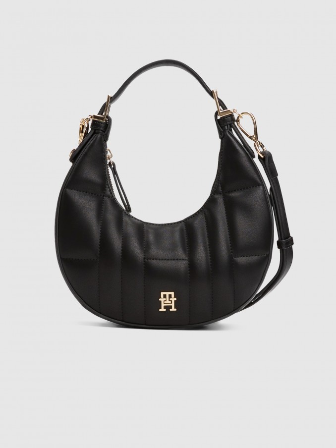 Bolsos de Hombro Mujer Negro Tommy Jeans