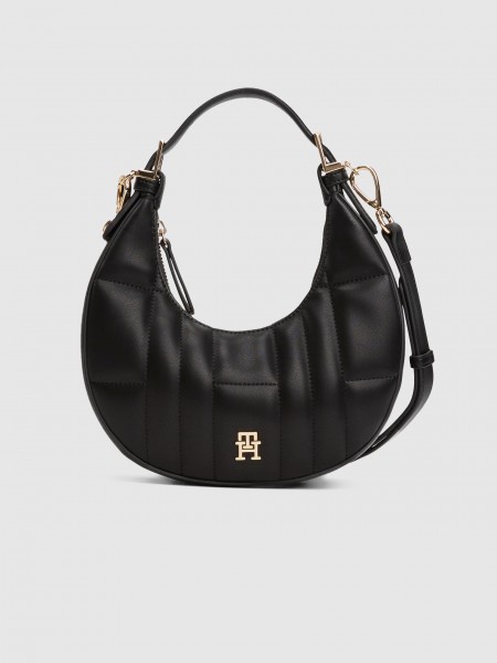 Bolsos de Hombro Mujer Negro Tommy Jeans