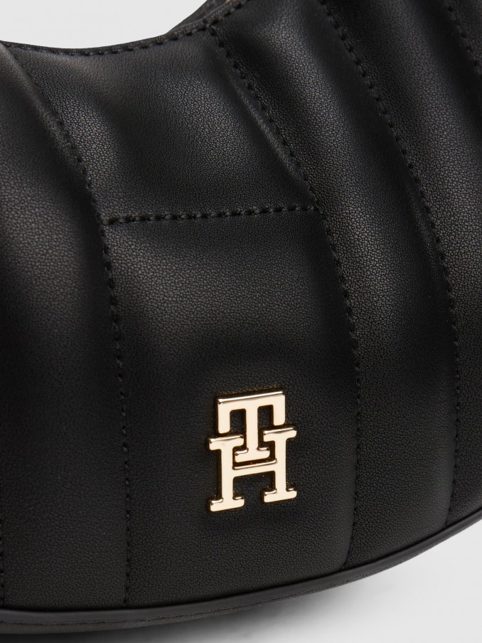 Shoulder Bags Woman Black Tommy Jeans