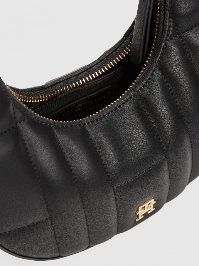 Shoulder Bags Woman Black Tommy Jeans