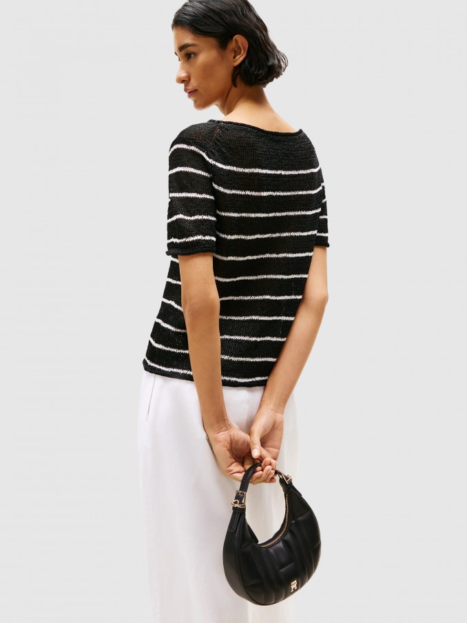 Shoulder Bags Woman Black Tommy Jeans
