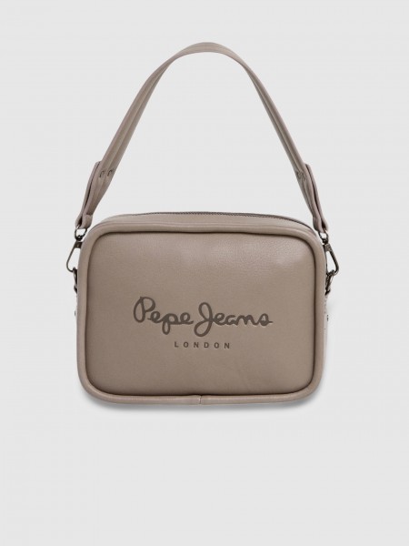 Bolsos de Hombro Mujer Gris Pepe Jeans London