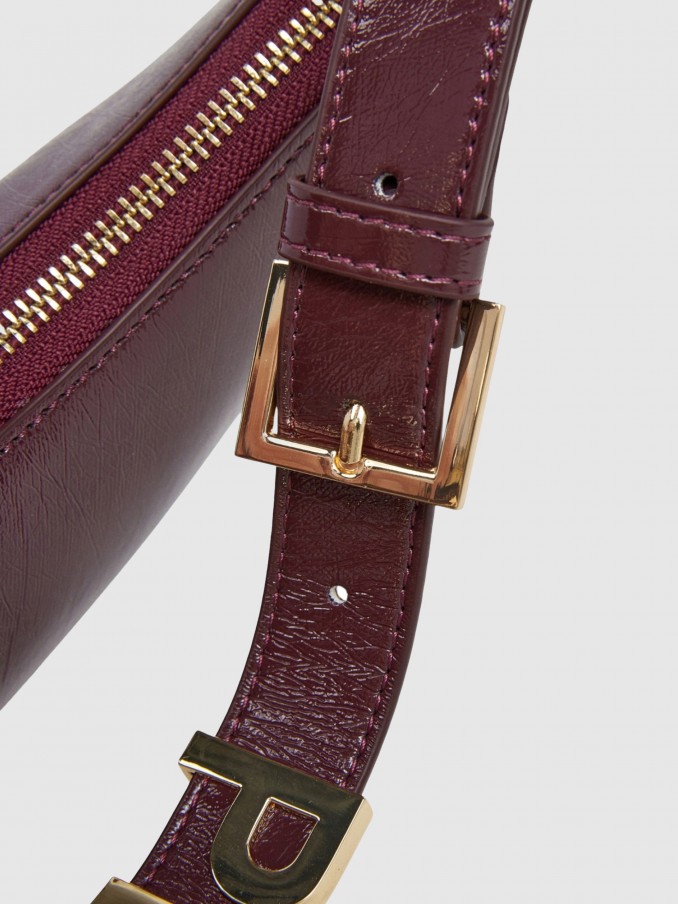Bolsos de Hombro Mujer Burdeos Pepe Jeans London