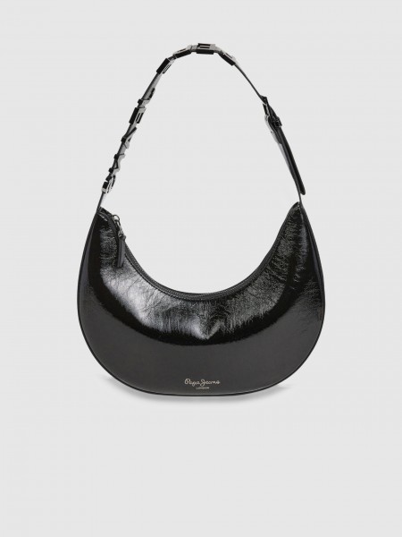 Bolsos de Hombro Mujer Negro Pepe Jeans London