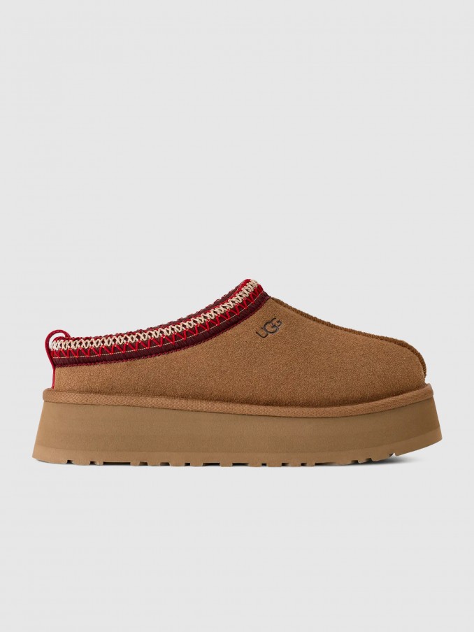 Chanclas Mujer Camello Ugg