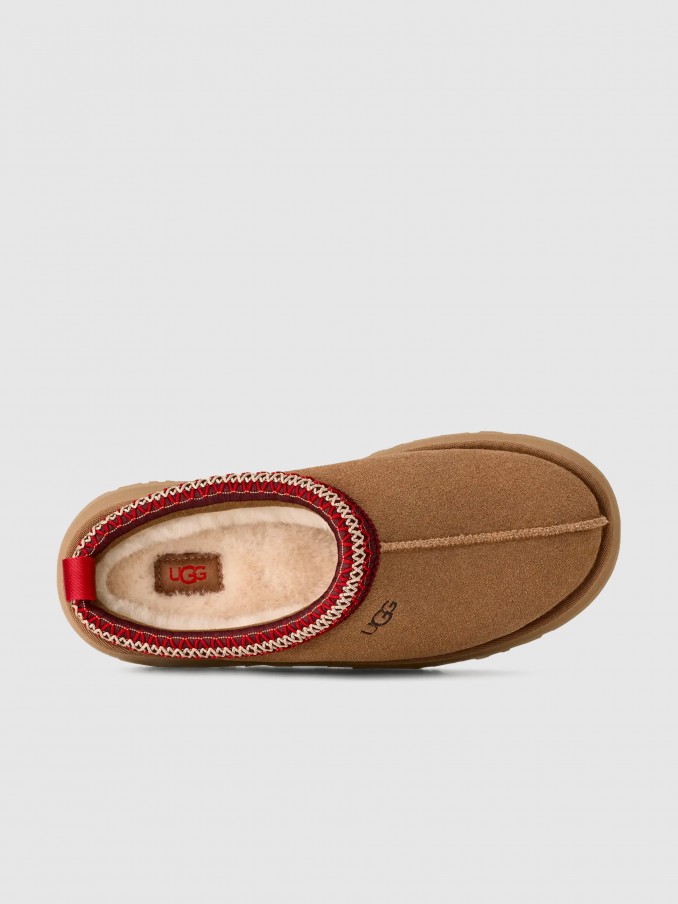 Chanclas Mujer Camello Ugg