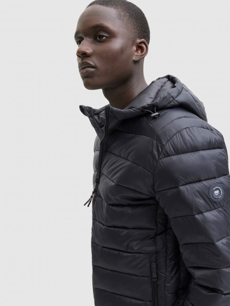 Chaqueta Hombre Negro Jack & Jones Chaqueta Hombre Negro Jack & Jones