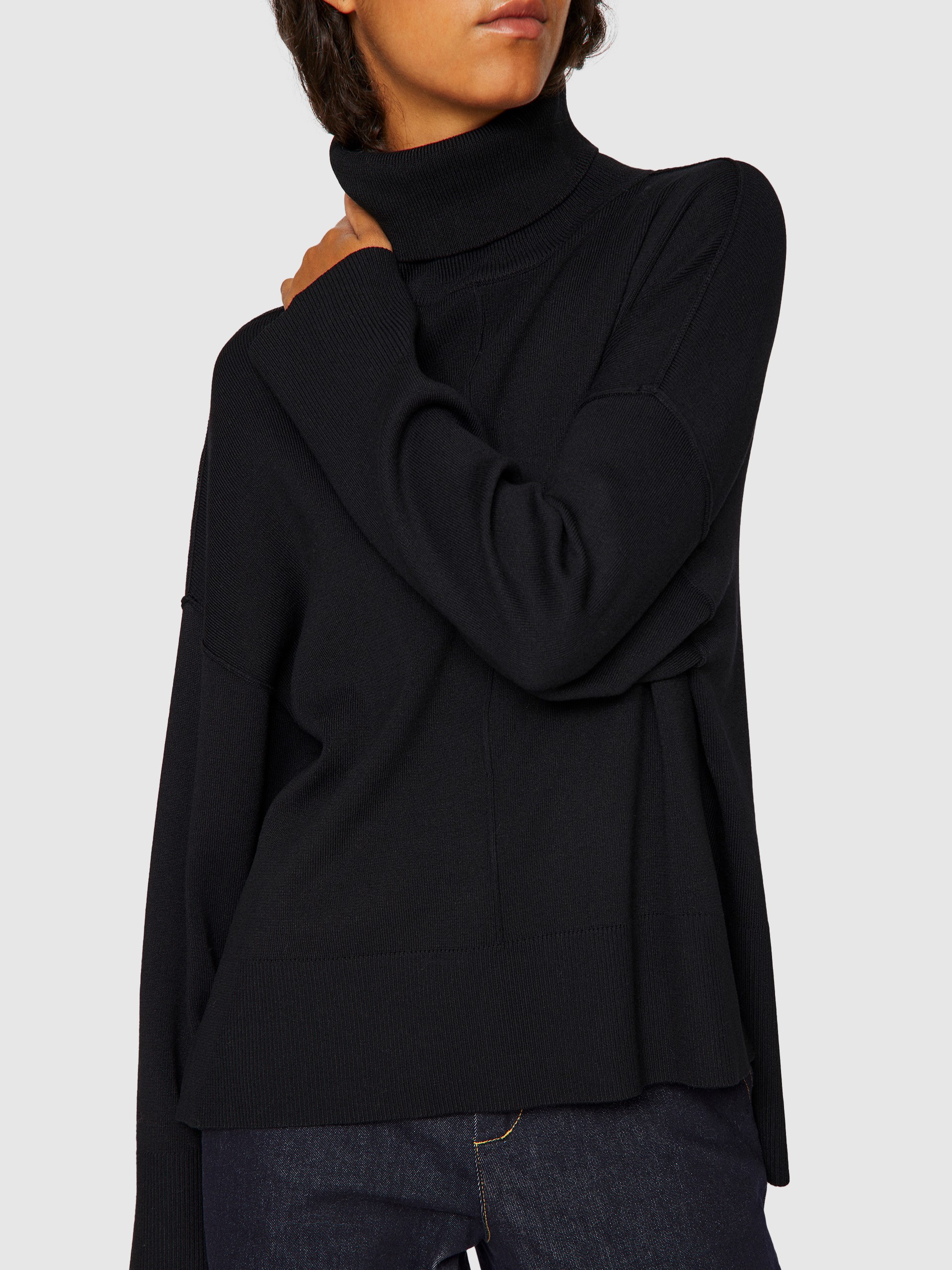 Sueter Mujer Negro Vila