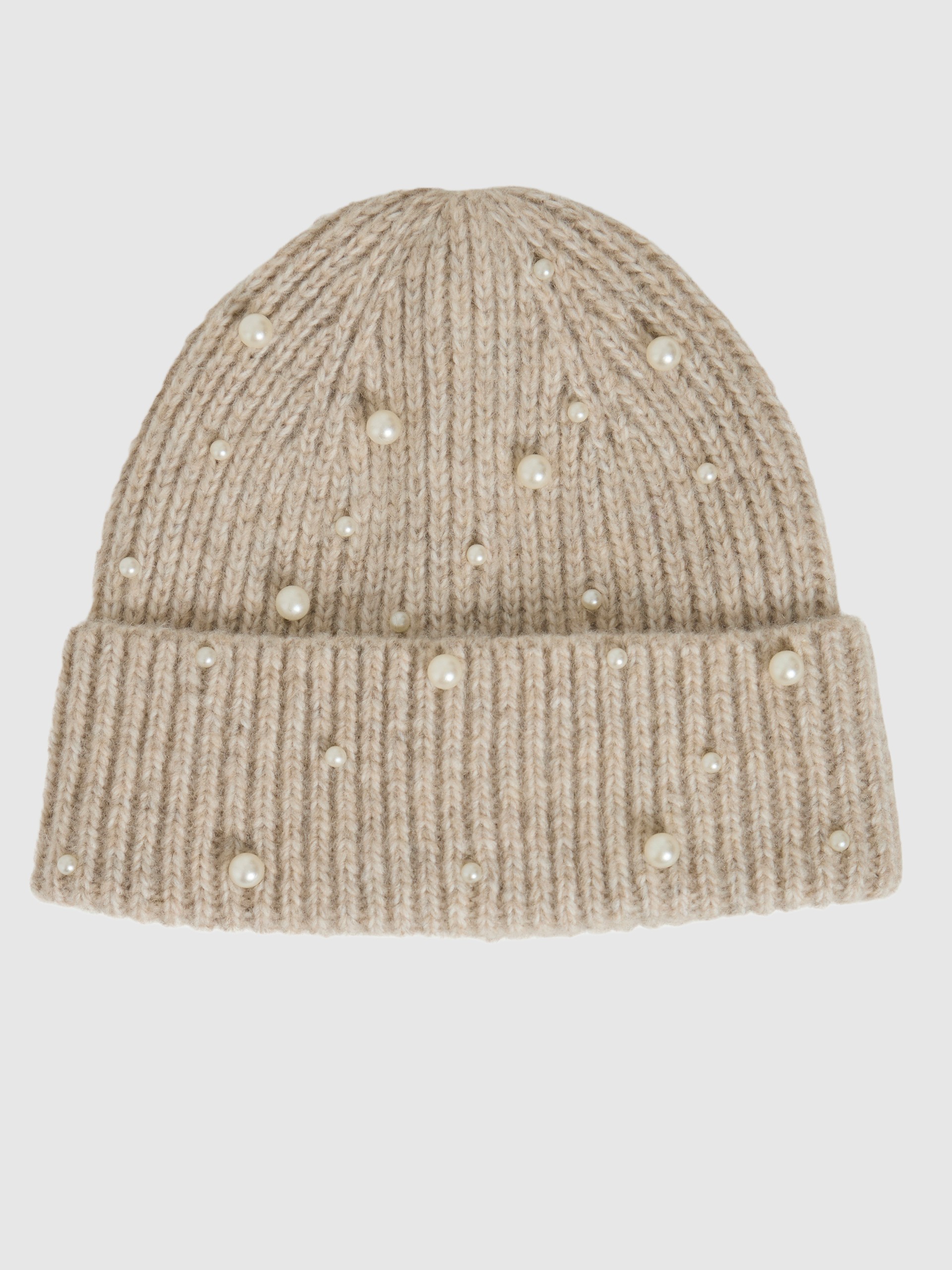 Gorro Mujer Beige Vila