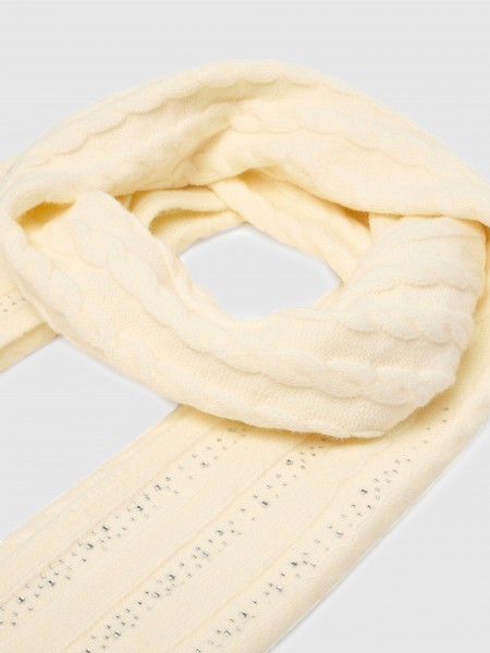 Scarves Woman Cream Guess
