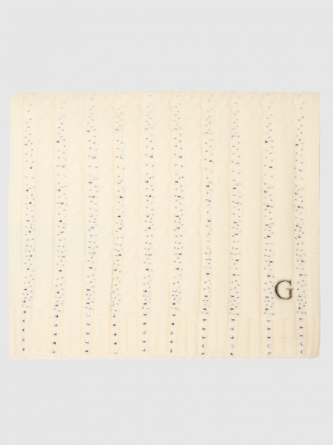 Scarves Woman Cream Guess