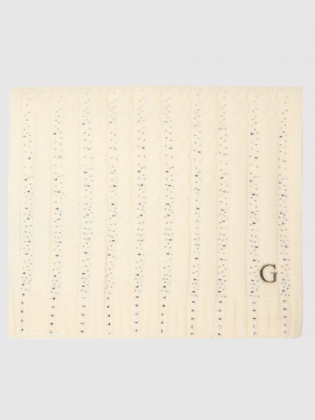 Scarves Woman Cream Guess