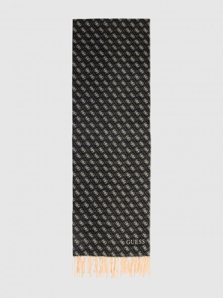 Scarves Woman Black Guess