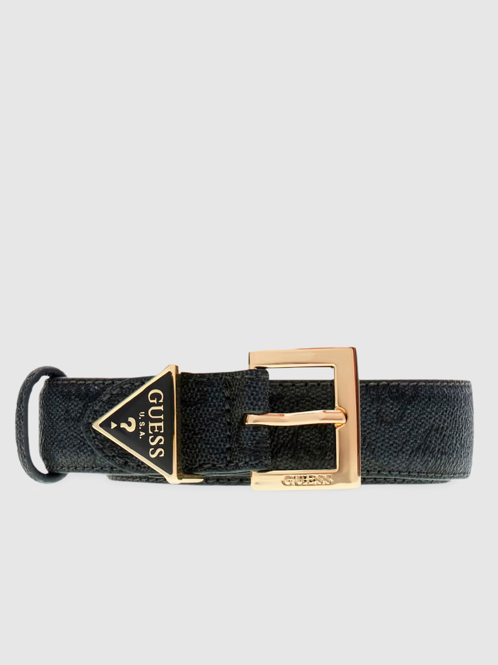 Cinturon Mujer Negro Guess