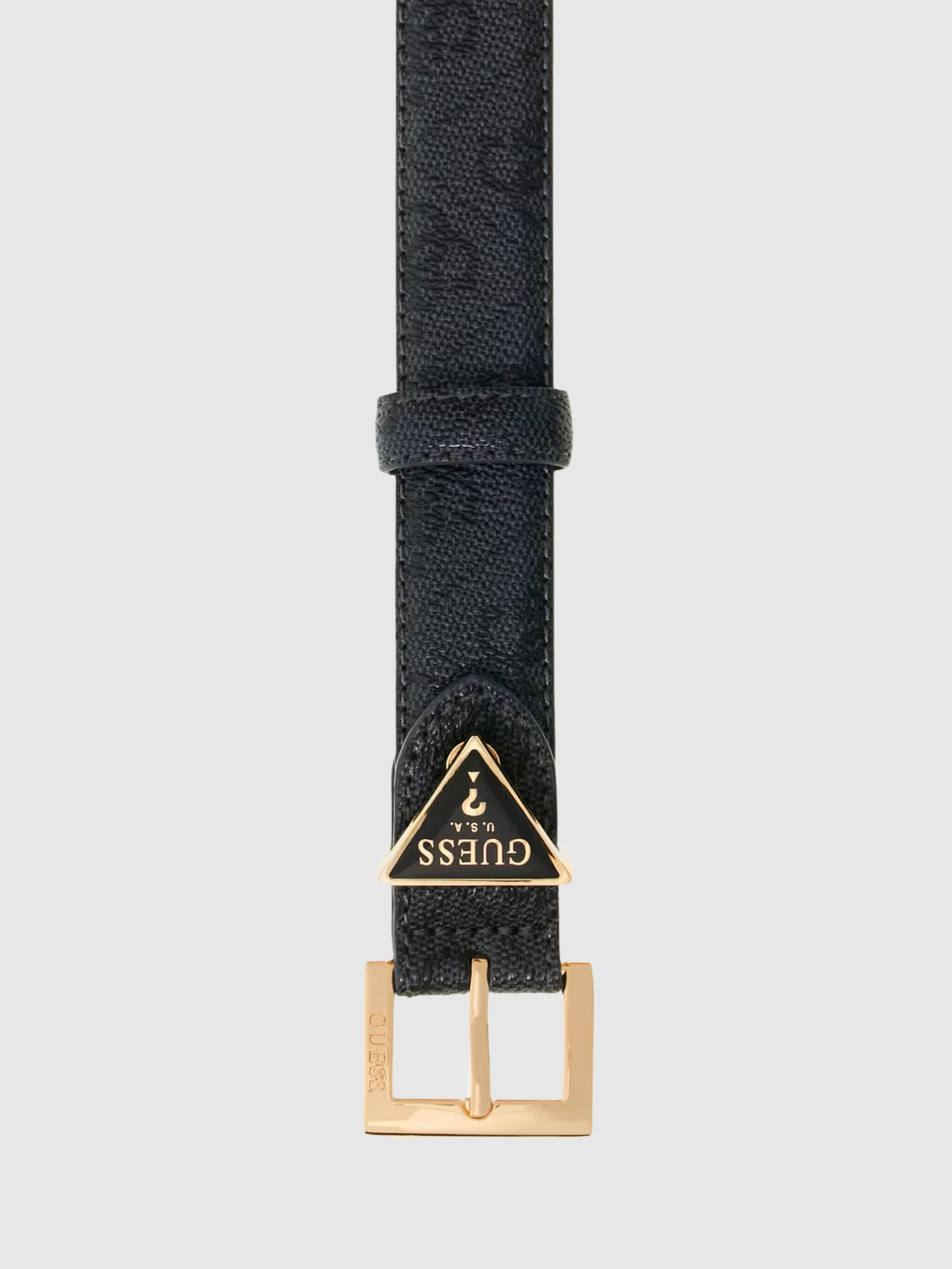 Cinturon Mujer Negro Guess