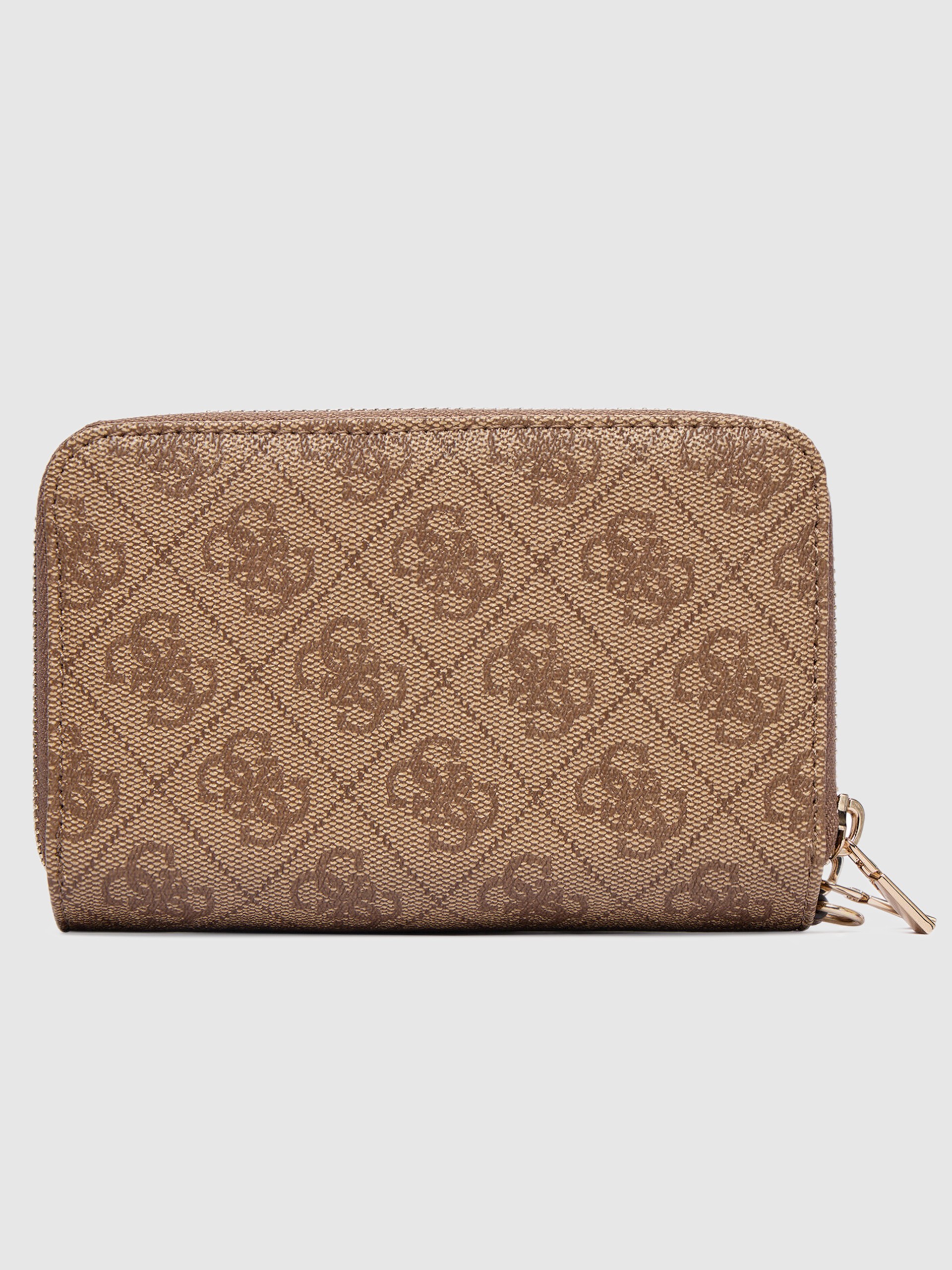 Monedero Mujer Beige Guess