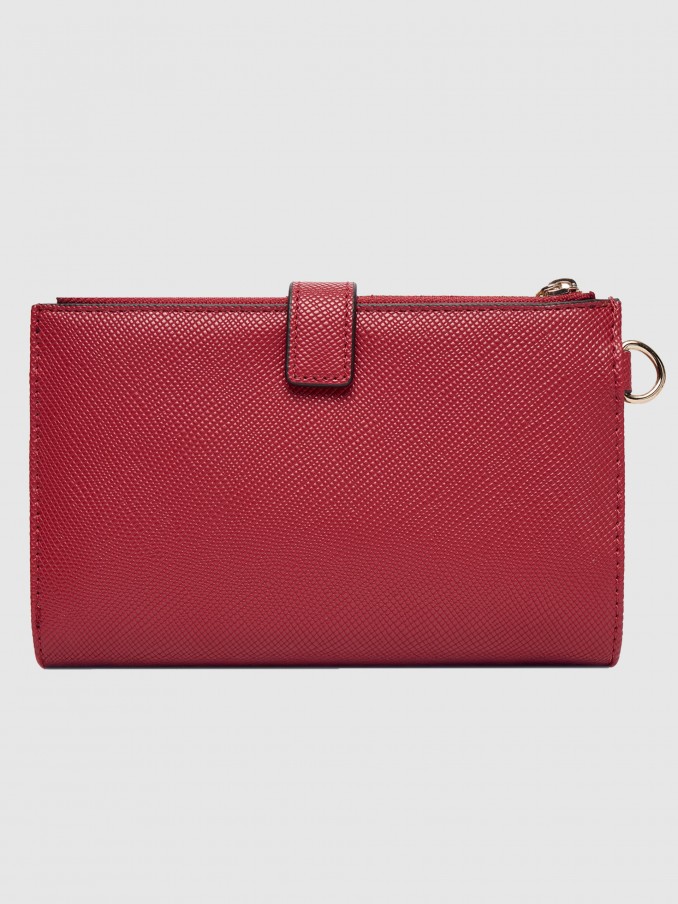 Monedero Mujer Rojo Guess