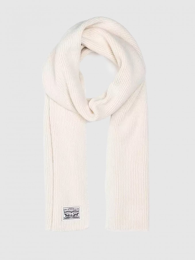 Bufandas Mujer Crema Levis