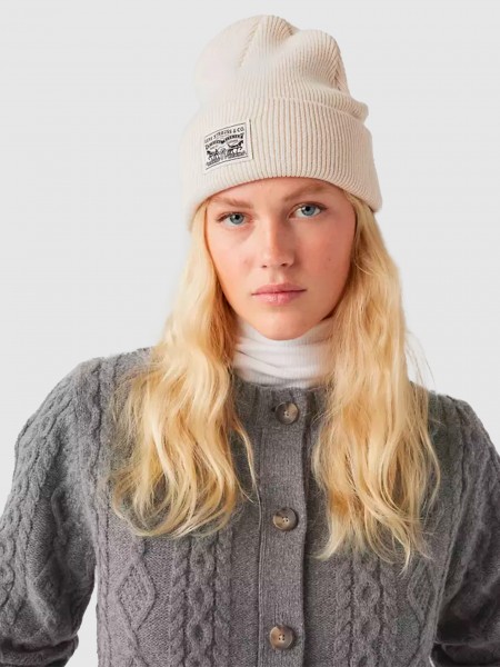Beanie Woman Cream Levis