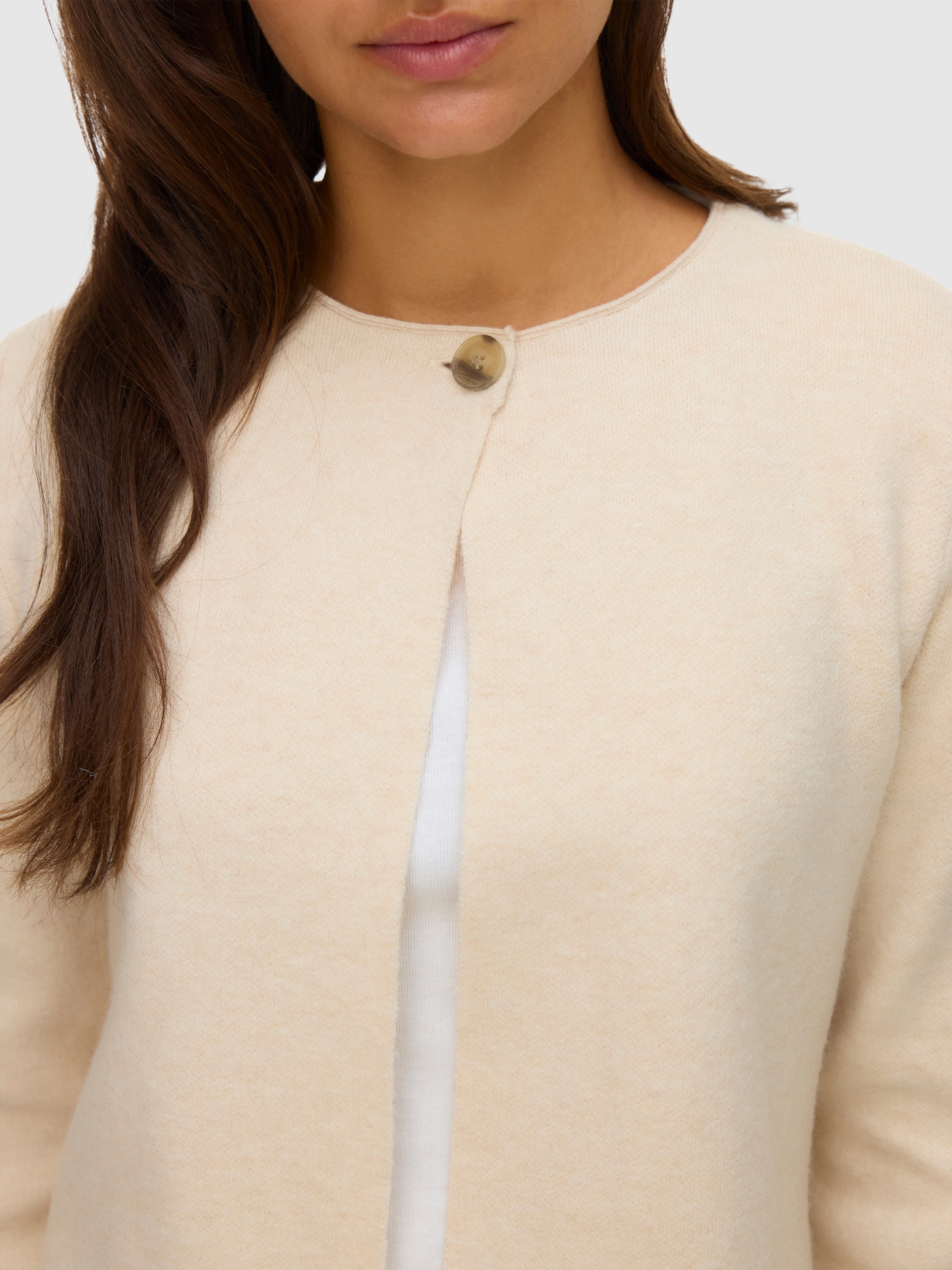 Chaqueta Mujer Beige Vero Moda