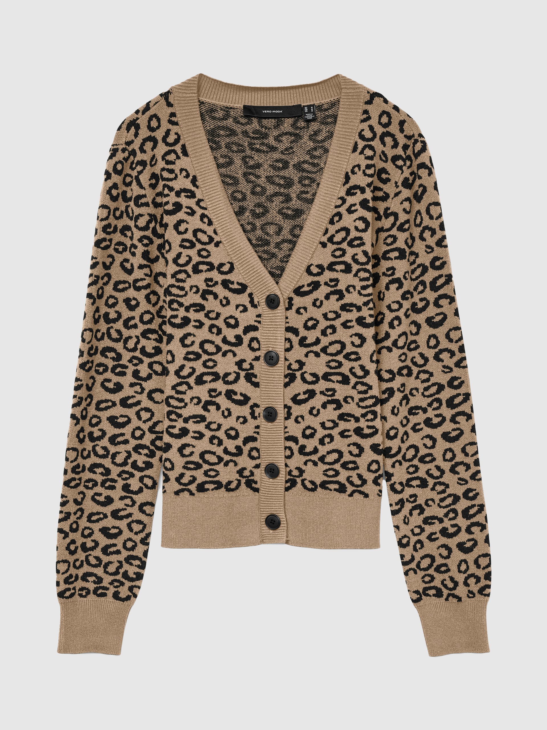 Jacket Woman Animal Print Vero Moda