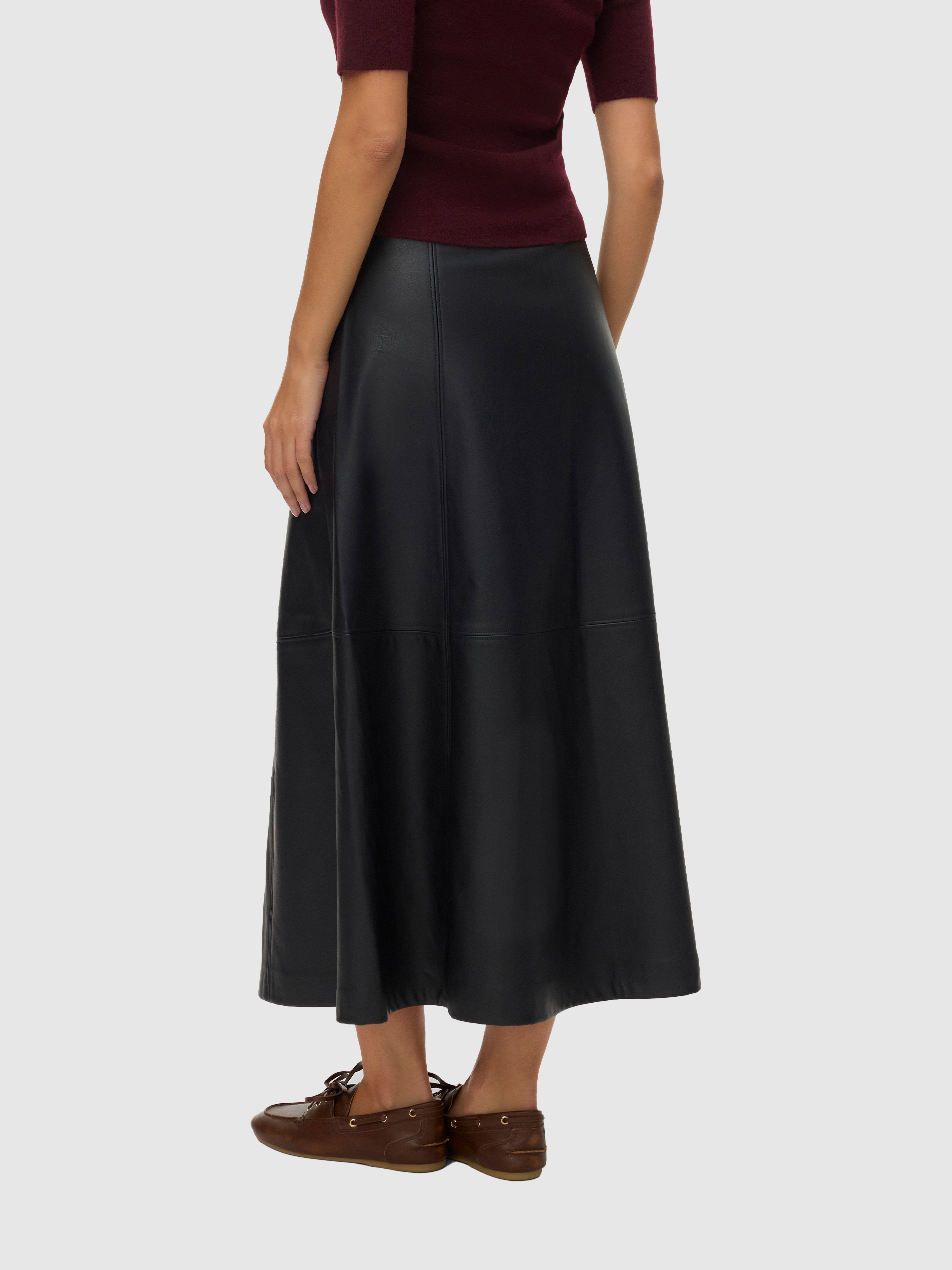 Falda Mujer Negro Vero Moda