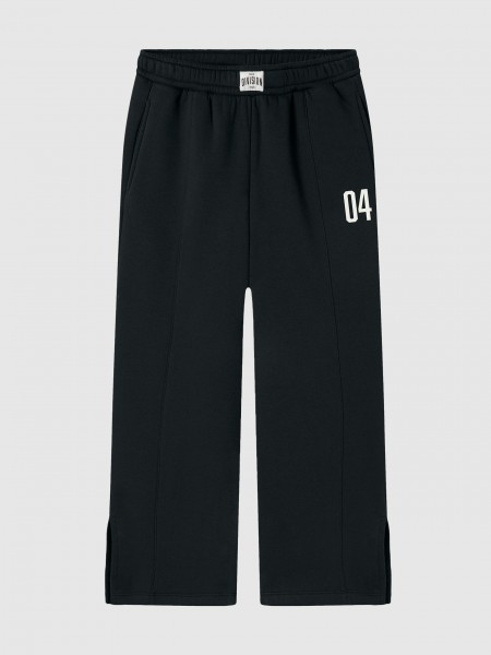 Calca Menina Nkfodika Nreg Wide Swe Pant Bru Bf Name It