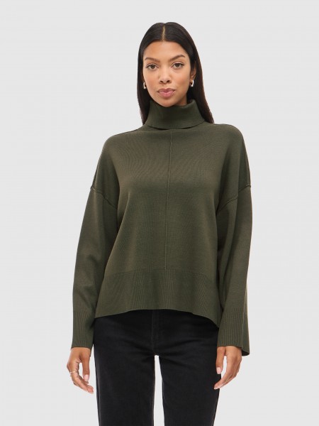 Pullover Woman Green Vila