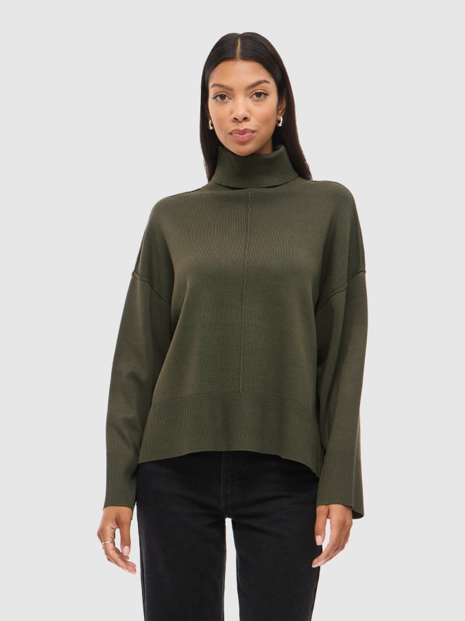 Sueter Mujer Verde Vila