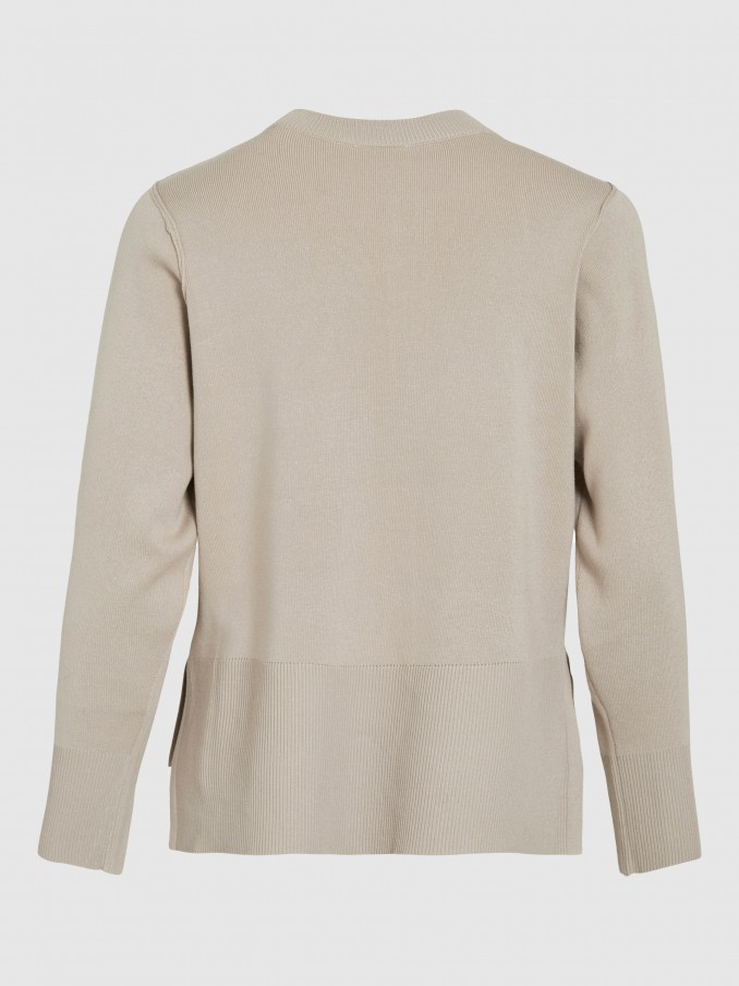 Sueter Mujer Beige Vila