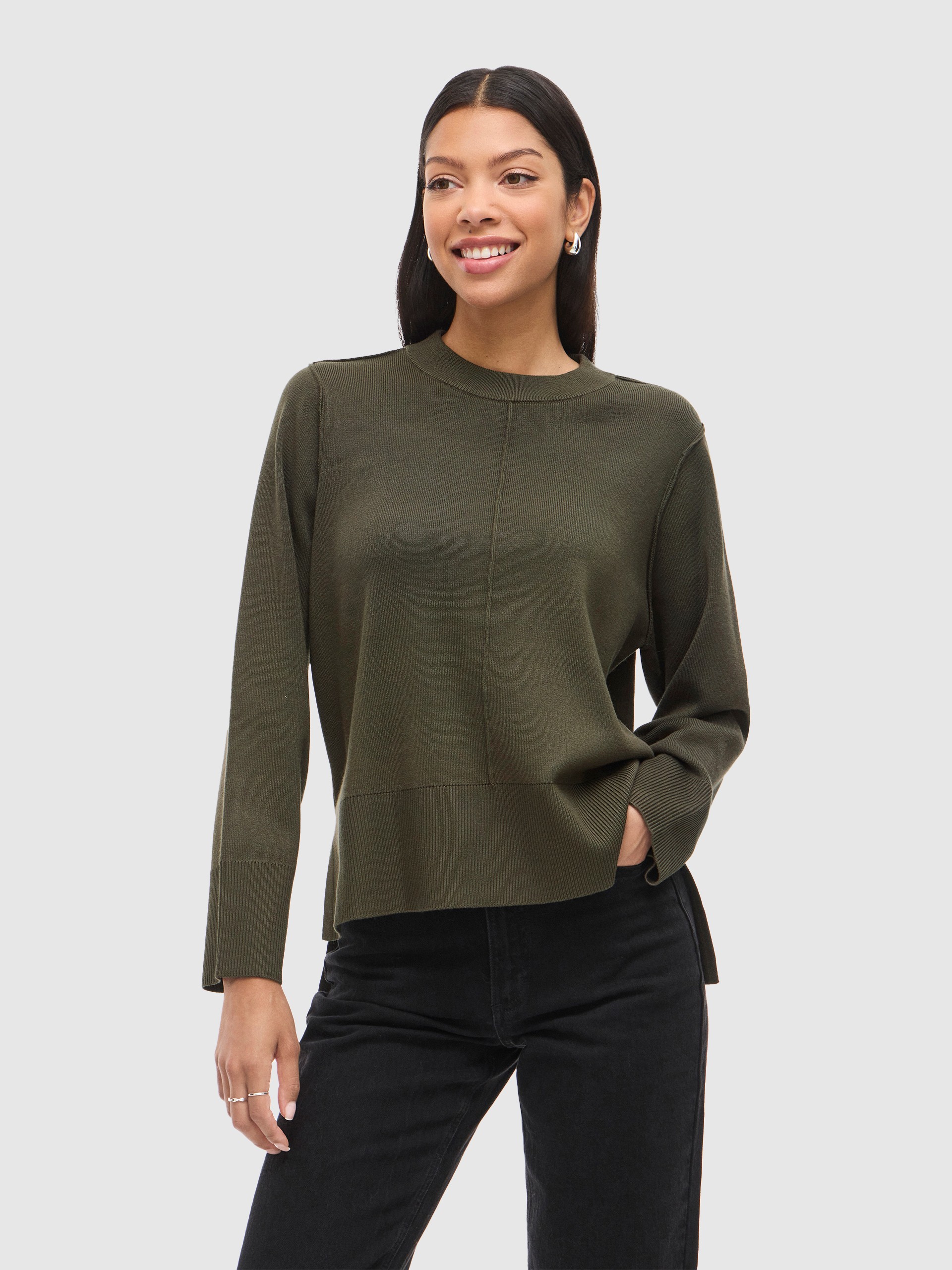 Pullover Woman Green Vila