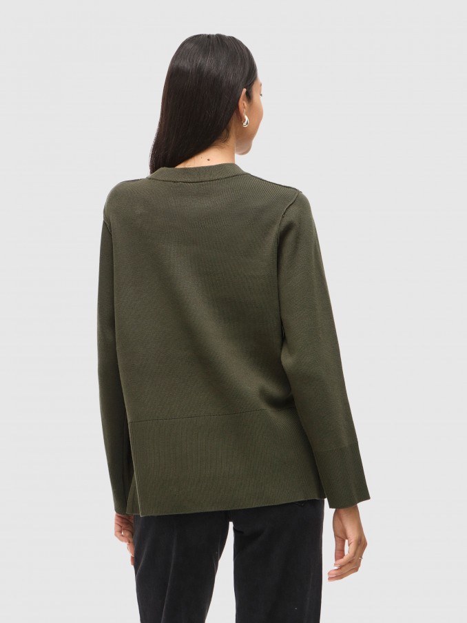 Pullover Woman Green Vila