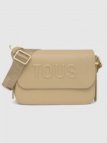 Bolsos de Hombro Mujer Beige Tous