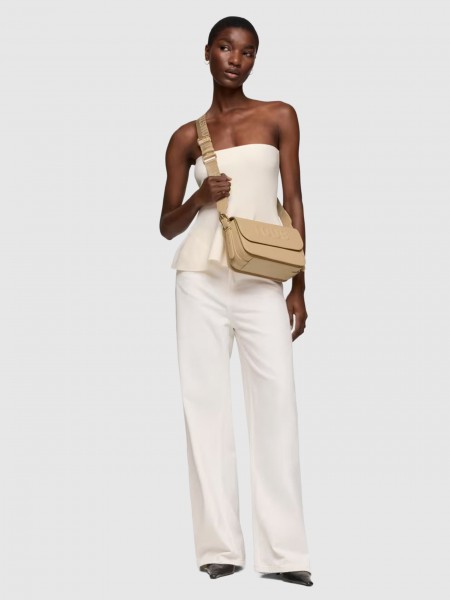 Bolsos de Hombro Mujer Beige Tous