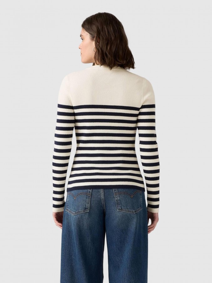 Pullover Woman Navy Blue Levis