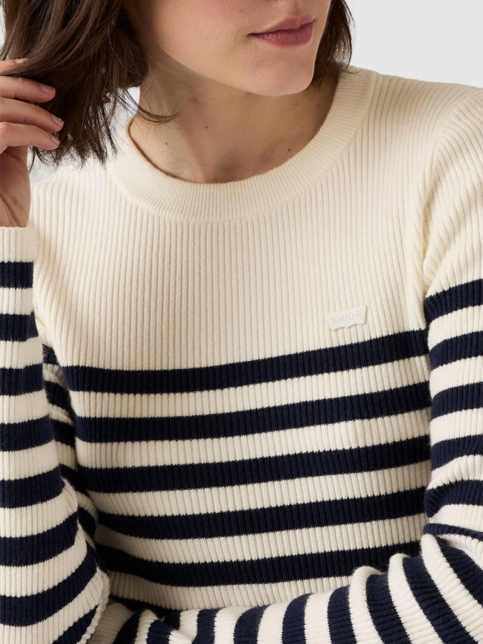 Pullover Woman Navy Blue Levis