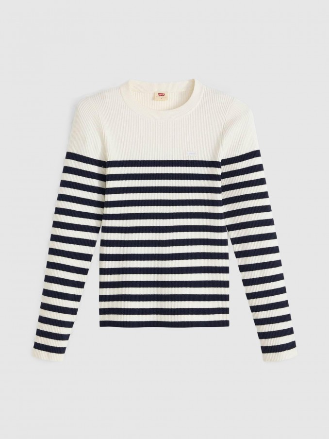 Sueter Mujer Azul Marino Levis