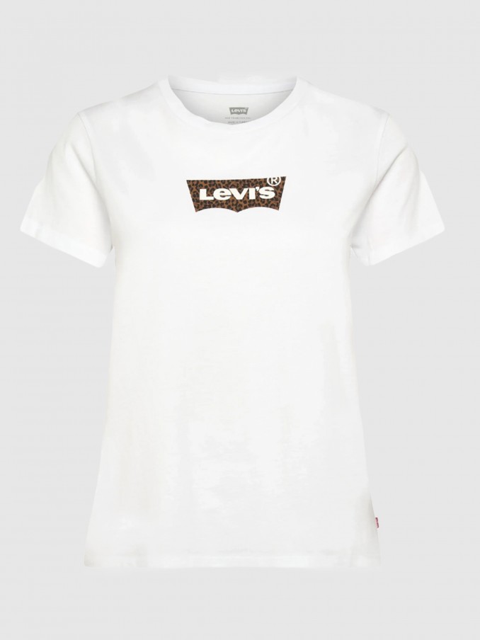 Camiseta Mujer Blanco Levis