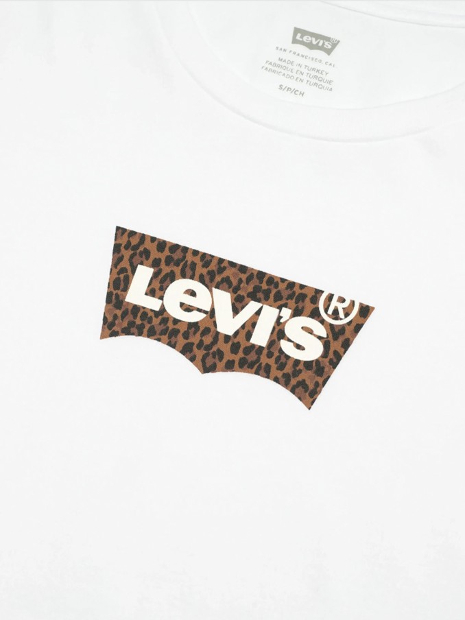 Camiseta Mujer Blanco Levis