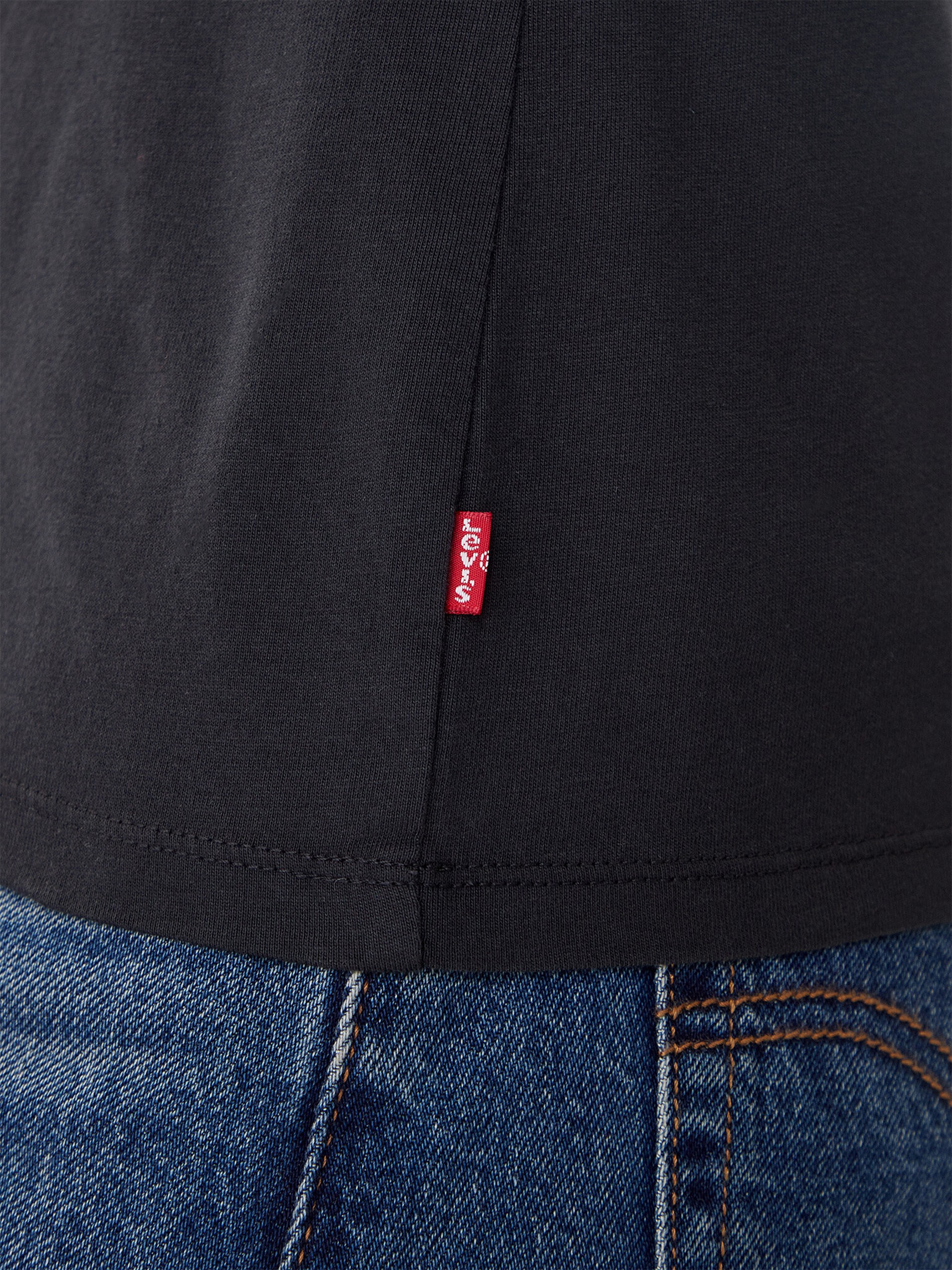 Camiseta Mujer Negro Levis
